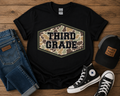 Camo Back to School Shirt | Personalized Hunting-Inspired Grade Tee | Custom Pre-K–4th Grade