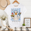 The Blue Bow Tee
