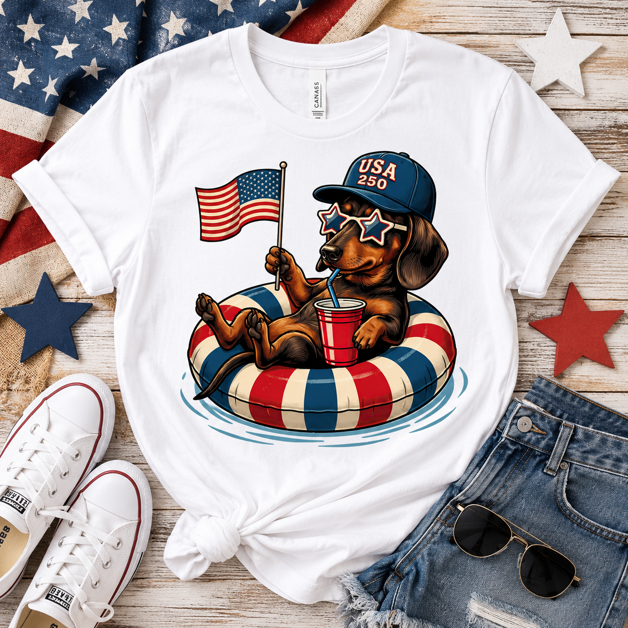 Patriotic Pup Tee