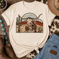 Desert Longhorn Western Tee
