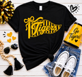 🖤💛 Preppy Tigers Pennant Spirit Tee