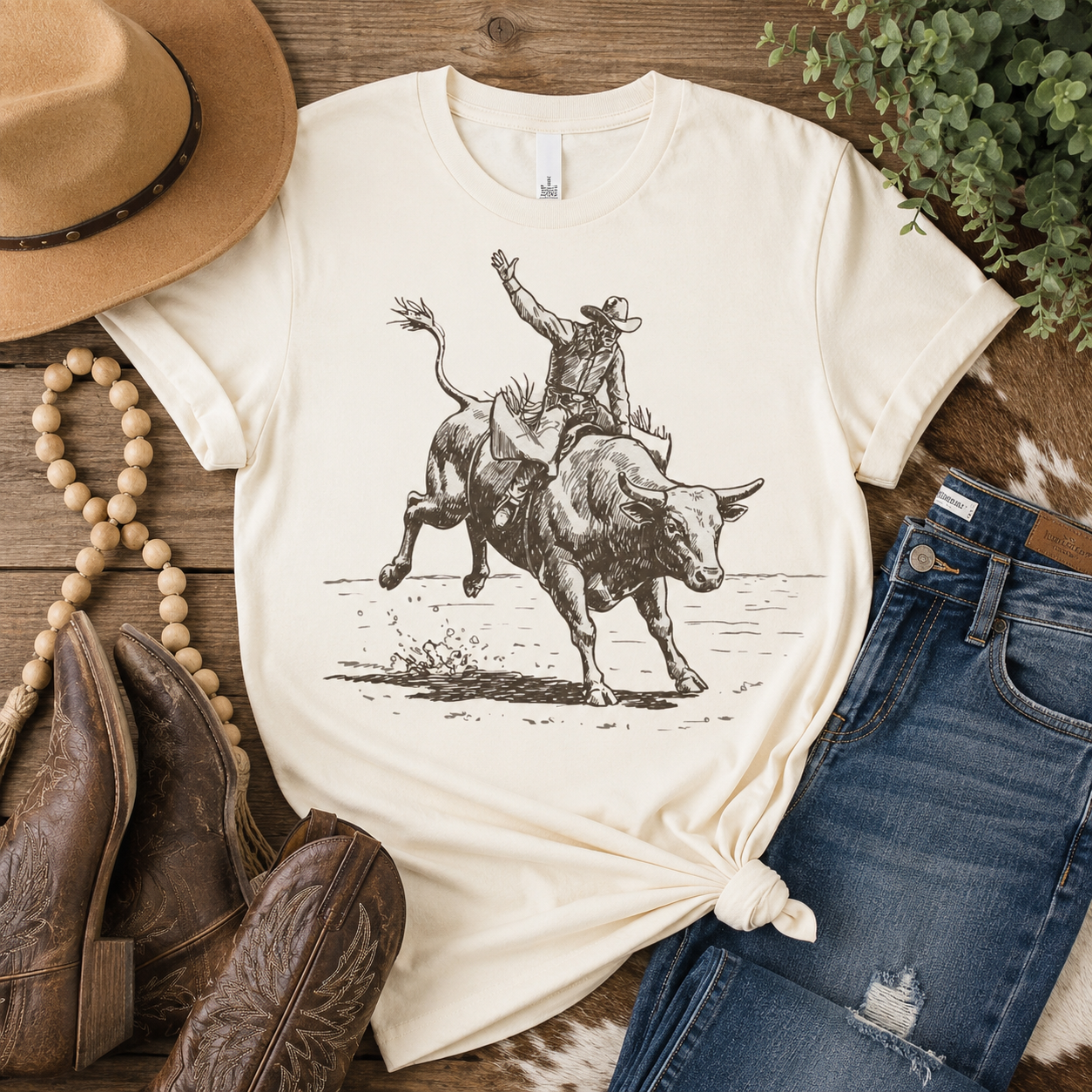 Wild West Rodeo Tee