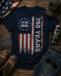 🇺🇸 250 Years of Freedom Tee | 1776–2026 Anniversary Shirt 🇺🇸