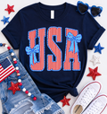 🇺🇸 All American Bow USA Tee 🎀