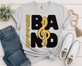 Buffalo Band Gold Treble Clef Graphic Tee