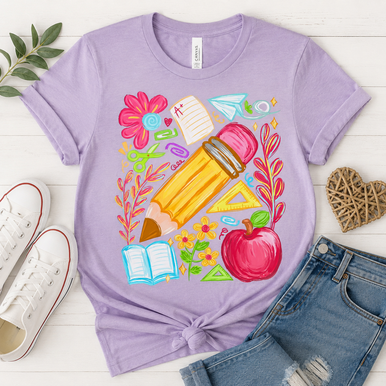Purple Pencil Club Tee