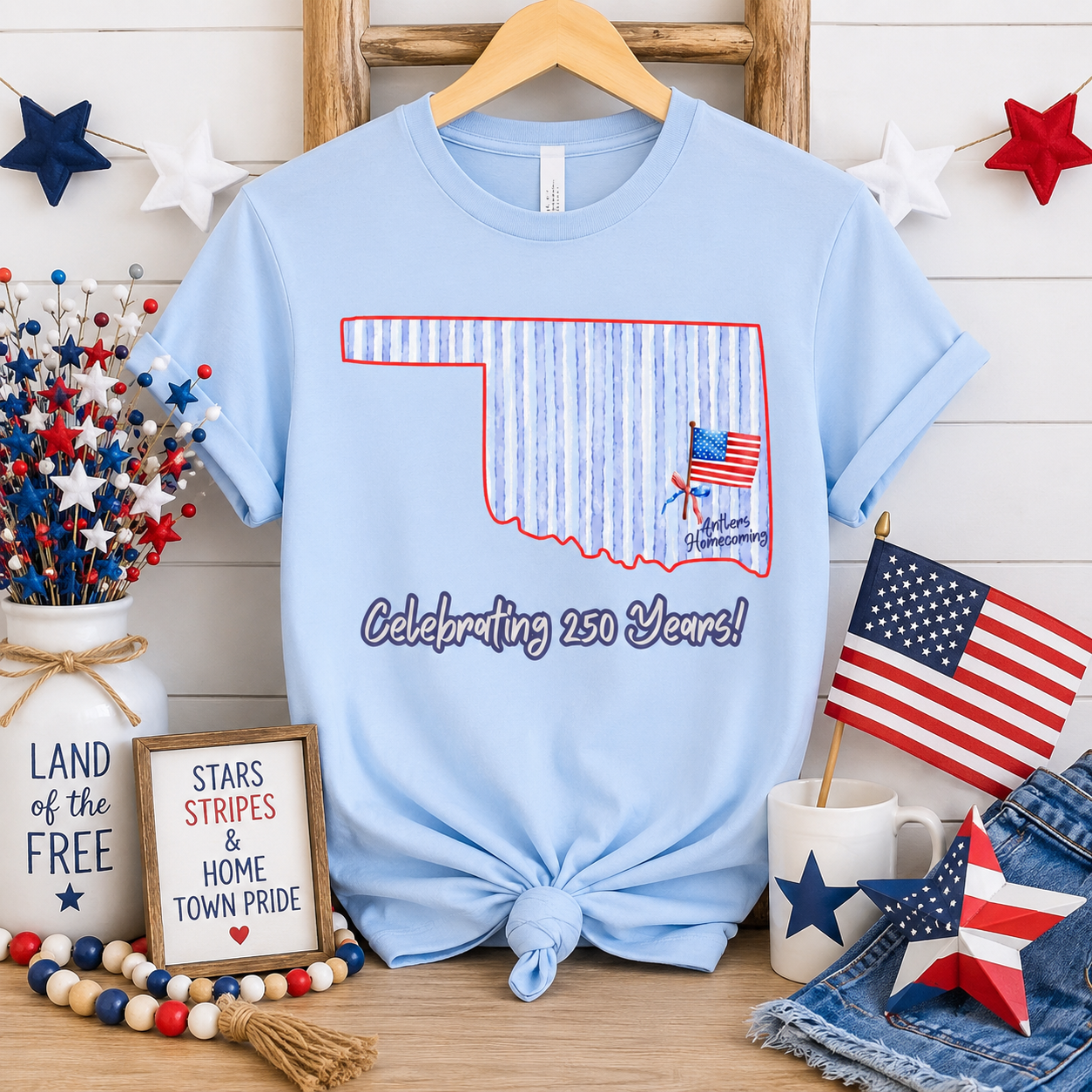 Antlers Homecoming 250th Celebration Tee