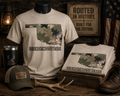 Antlers Homecoming 250 Years Camo Oklahoma Tee