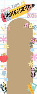 Personalized First Day of School Teacher Banner | Custom 2' x 5' Classroom Photo Banner