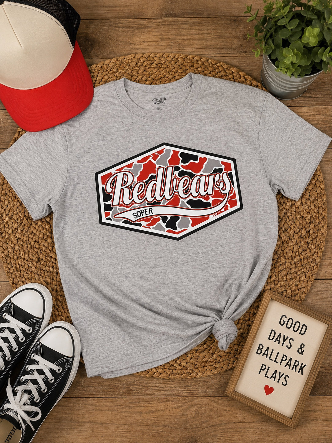 Redbear Camo Tee