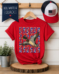 Red, White & Quack Youth Tee
