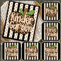 Personalized Leopard Apple Grade Level Garden Flag | Back to School Teacher Flag | Pre-K Through 6th Grade