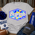 Antlers Bearcats Blue Camo Spirit T-Shirt | School Pride Tee
