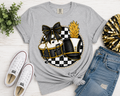 Black & Gold Band Drum & Shako  Graphic Tee