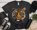 Vintage Tiger Mascot Graphic Tee | Unisex School Spirit Shirt