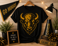 Hugo Buffalos Gold Mascot Tee
