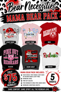 Bear Necessities Mama Bear Pack | 5-Shirt Redbear Spirit Bundle