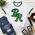 Vintage RR Rams Ringer Spirit Shirt | Retro School Pride Tee
